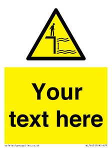 Custom Warning variable water depth